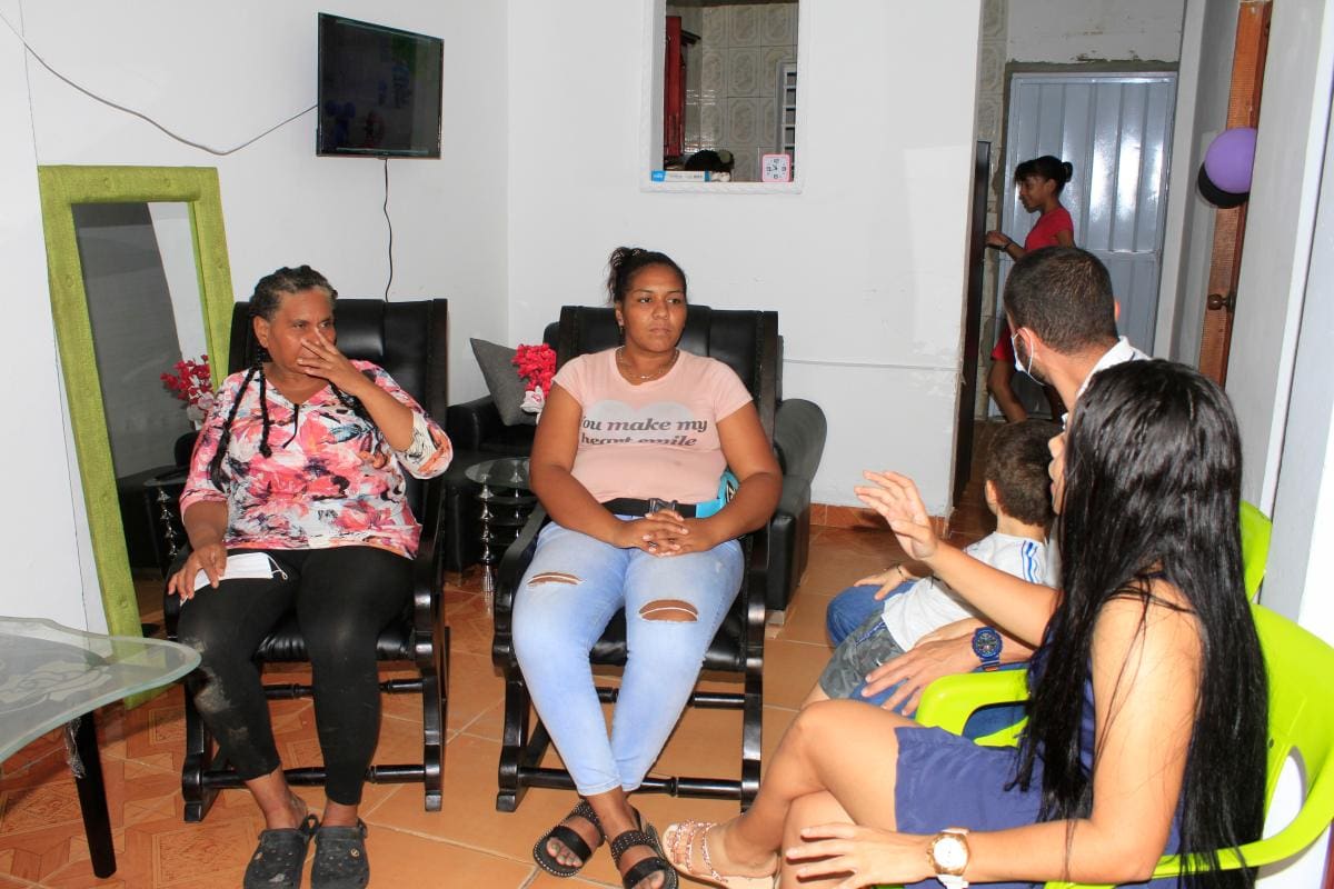 Gobierno nacional ayudó a familia necesitada de Fredonia