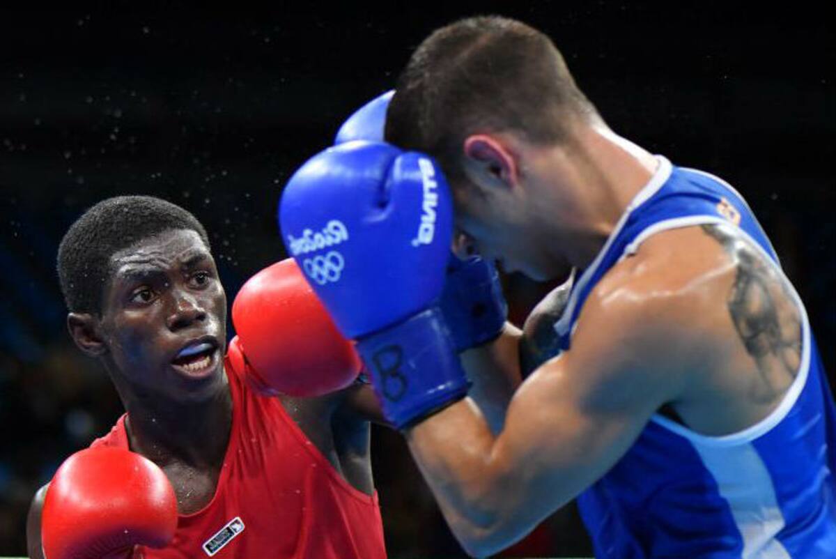 Yurbergen Martínez buscará clasificarse a la final del boxeo. AFP