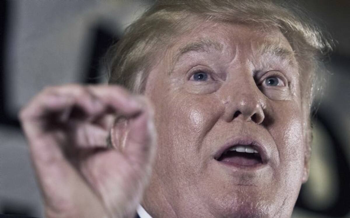 Donald Trump. AFP
