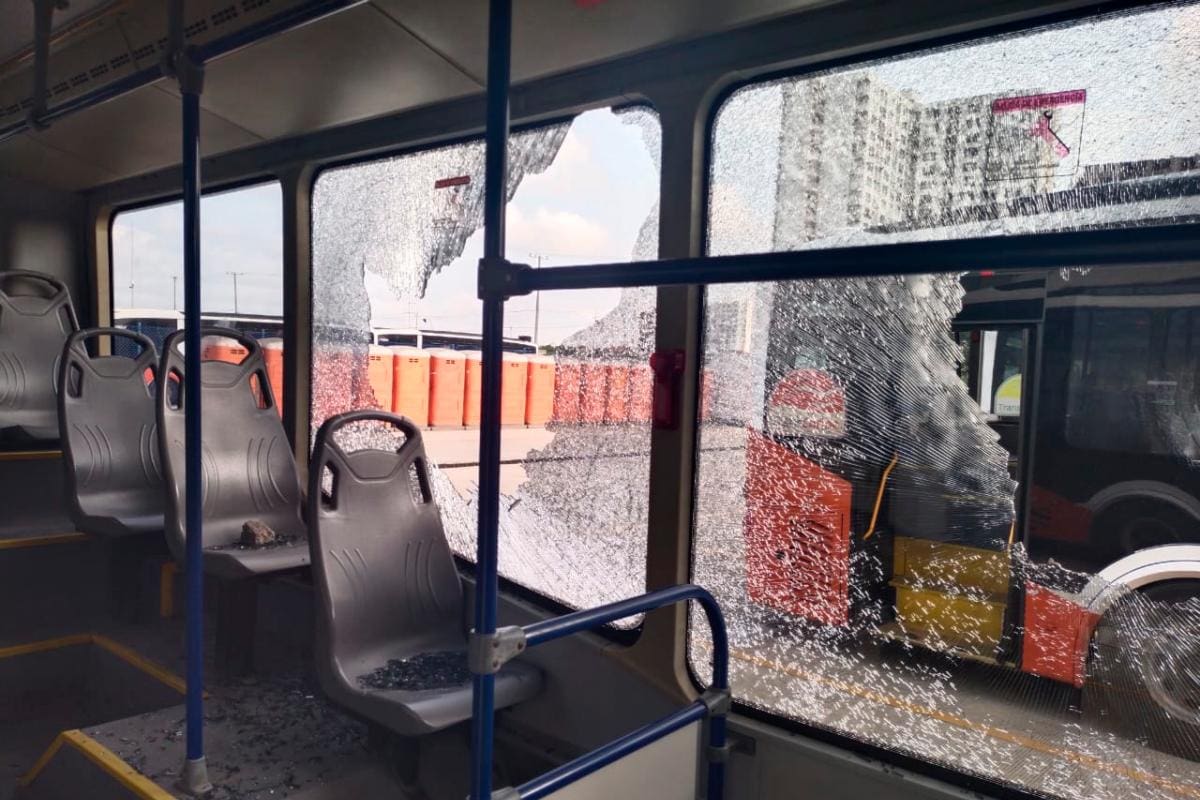 Video: actos de violencia durante el paro de mototaxistas en Cartagena