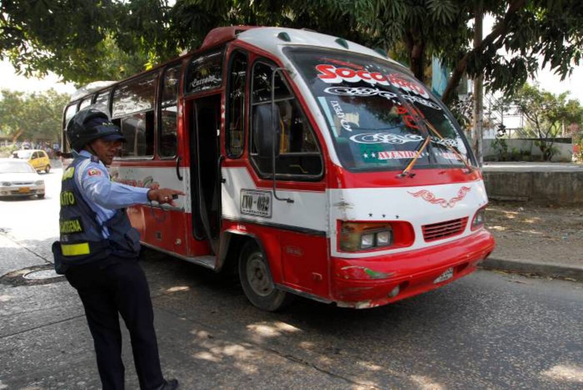 Algunos conductores se molestaron por el operativo de control. AROLDO MESTRE - EL UNIVERSAL