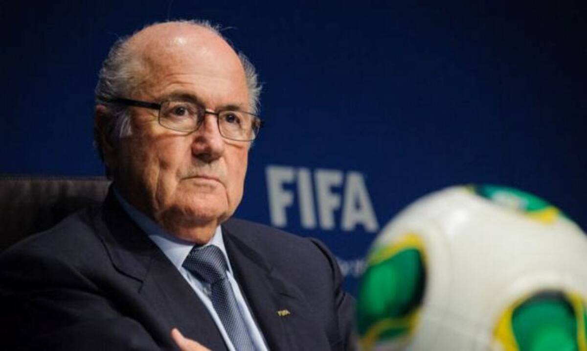 Joseph Blatter expresidente de la FIFA. AFP