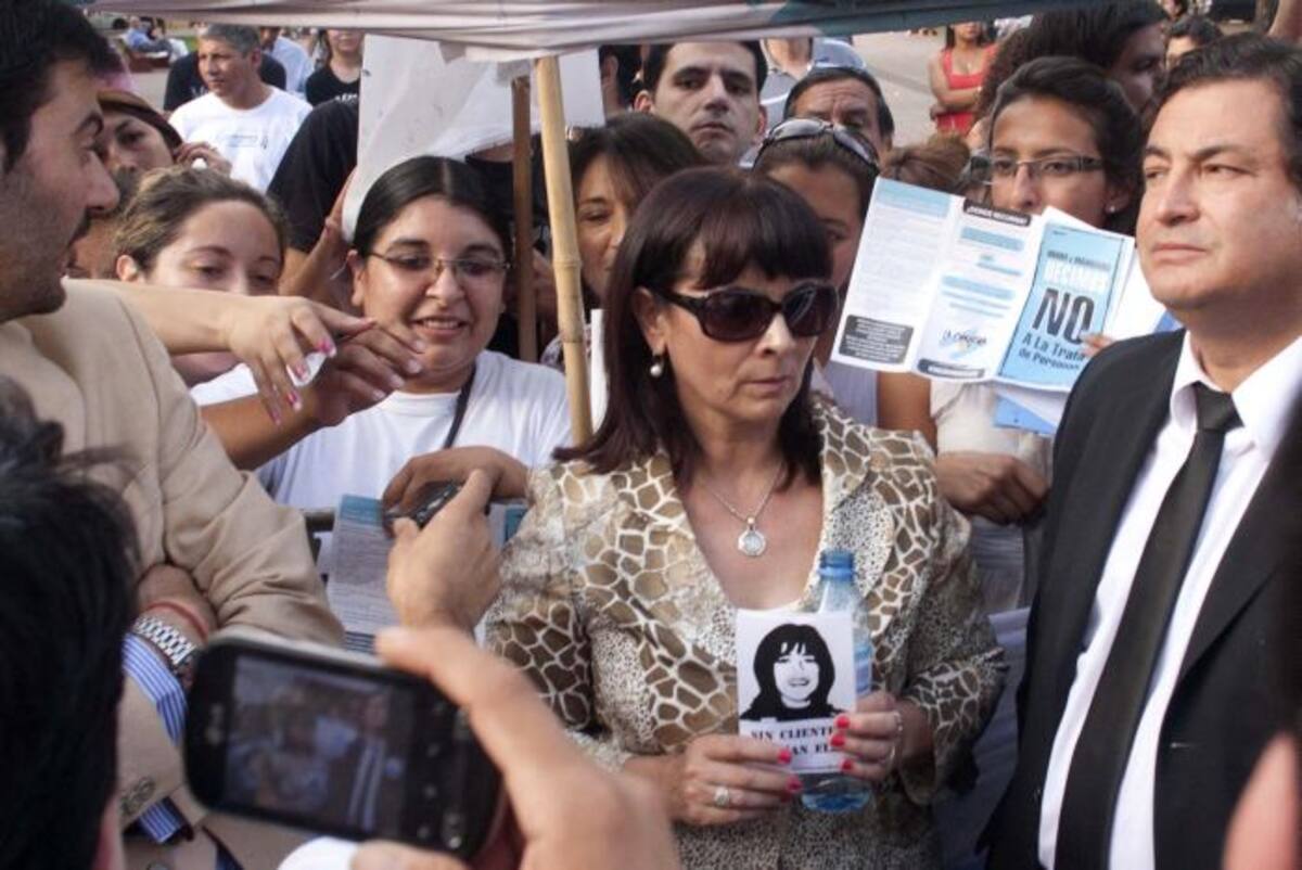 La ministra de seguridad, Nilda Garré, consideró que el veredicto representó “una tremenda bofetada a la expectativa de justicia”. AFP JULIO PANTOJA