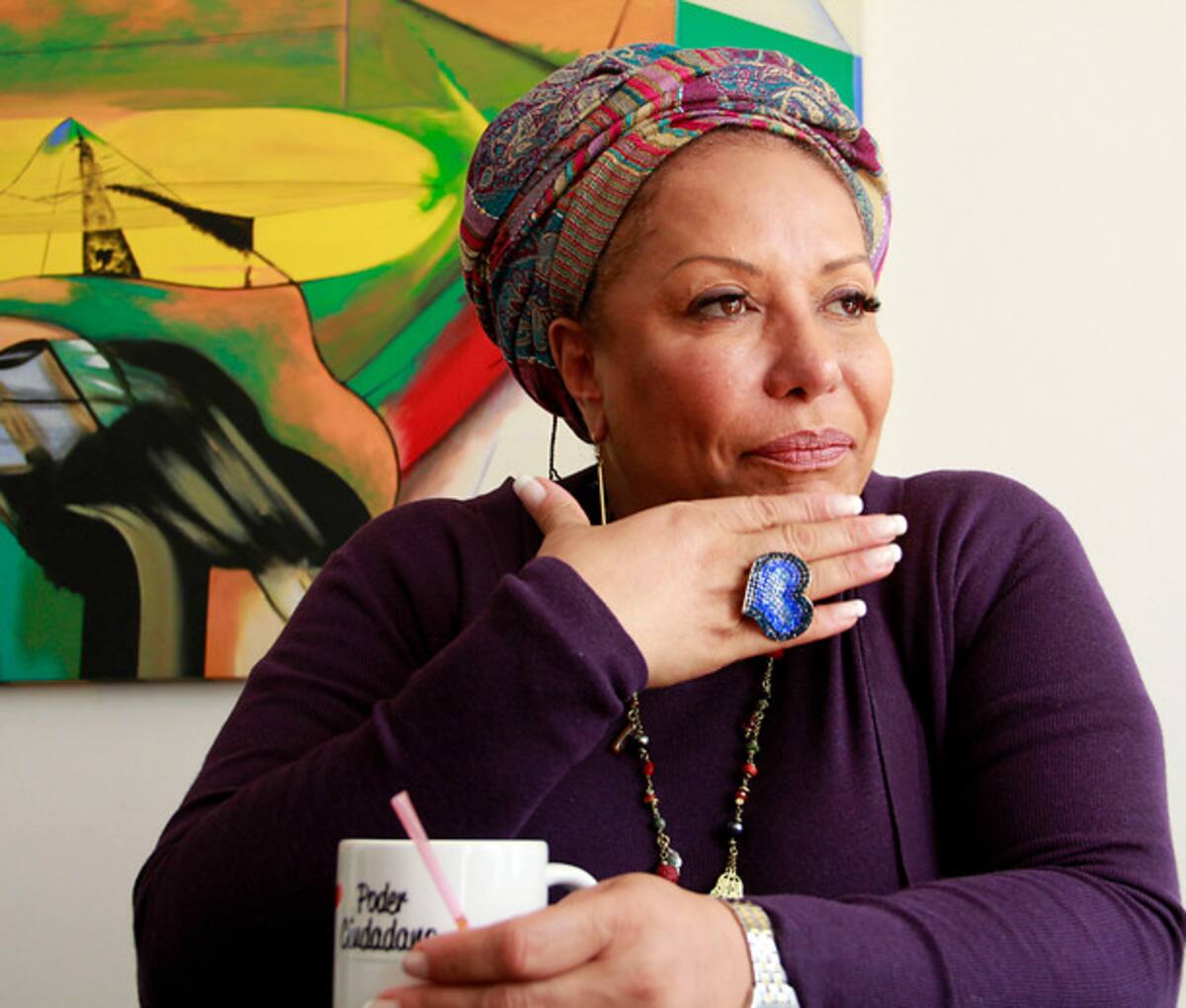 Piedad Córdoba, exsenadora de la República. COLPRENSA