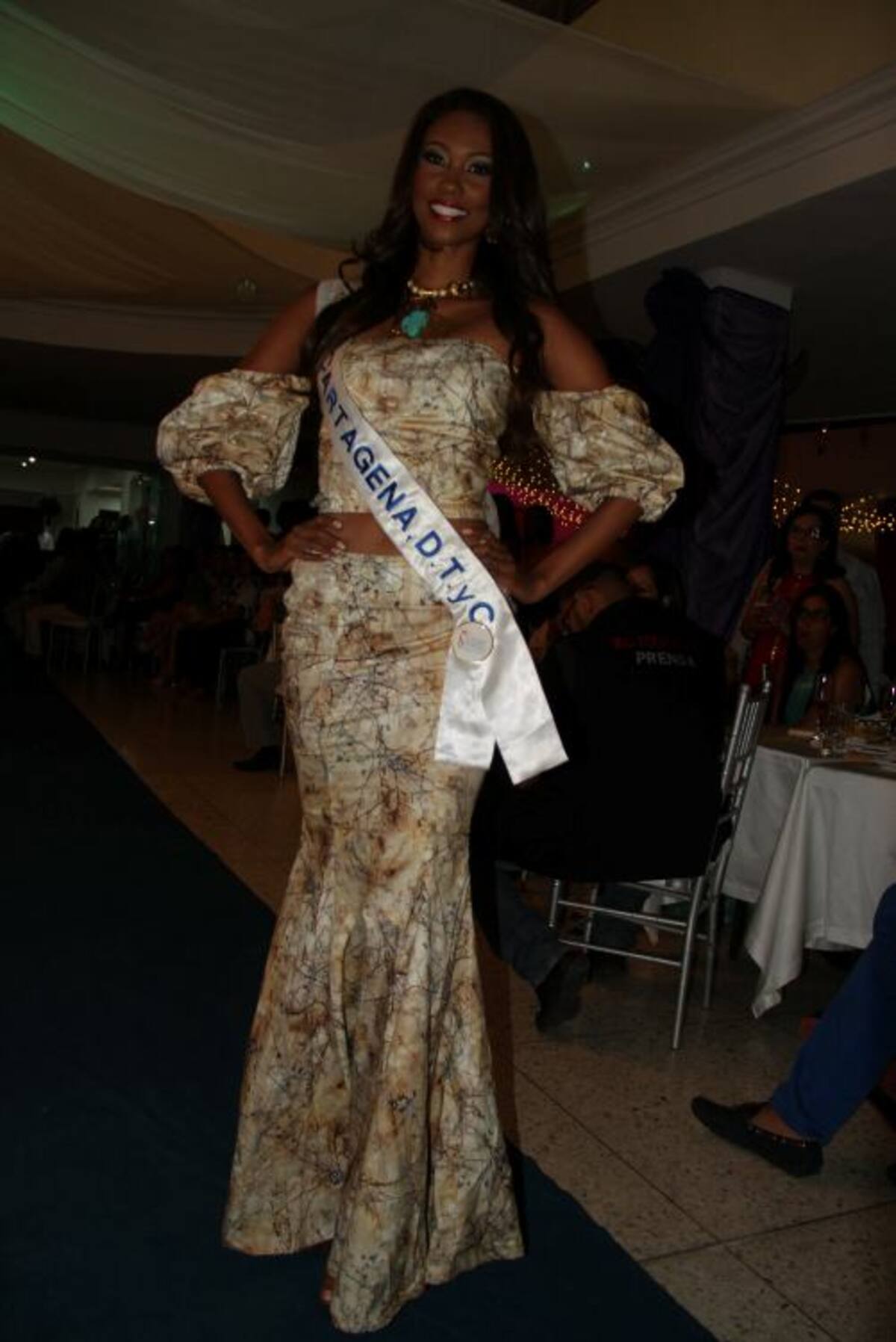 Madelein López, de Cartagena.