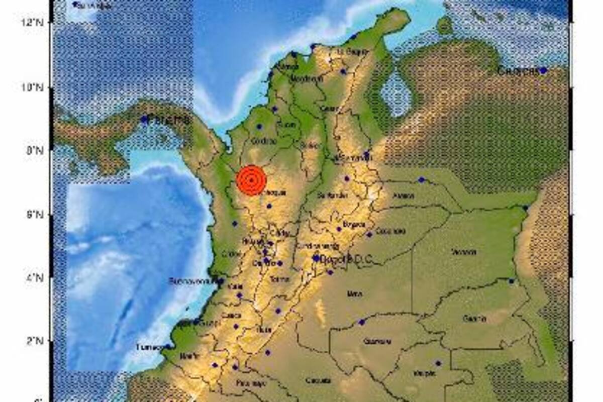 Temblor en la madrugada de hoy sacude a varias zonas del país