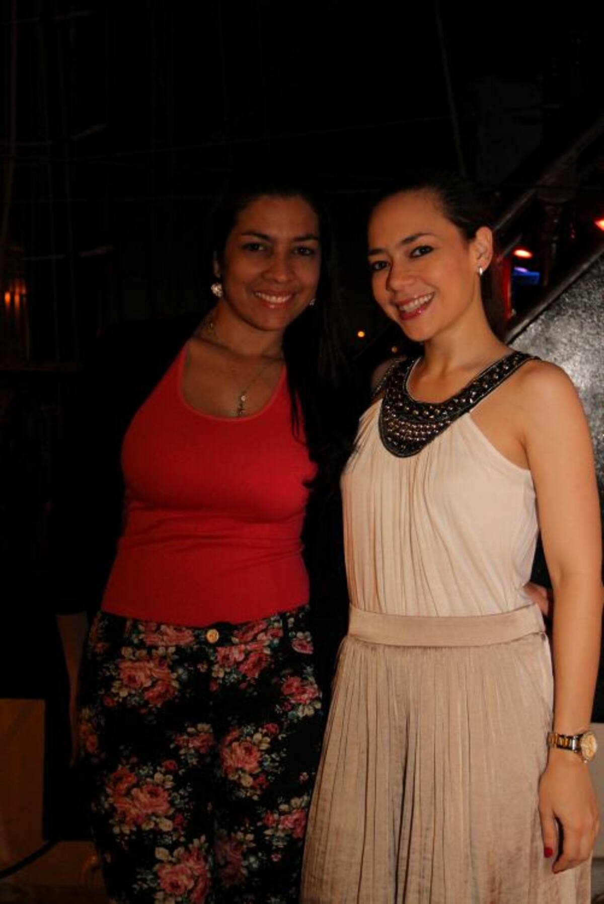 Tatiana Vives y Claudia Pereira.