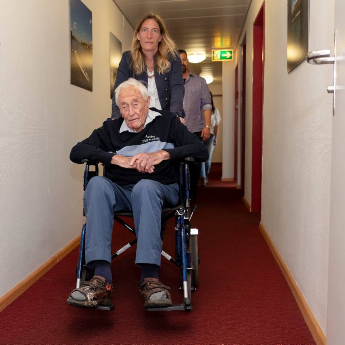 David Goodall, de 104 años, viajó a Suiza para practicarse la eutanasia. Pidió que su cuerpo sea donado a la ciencia. AP Jamie Keaten
