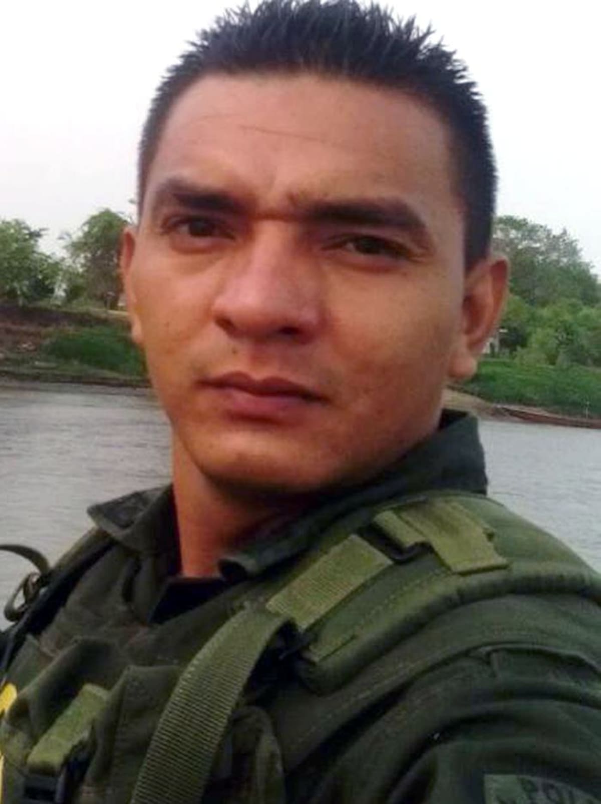 Patrullero, Héctor Germán Pérez Monterrosa, secuestrado por el ELN.