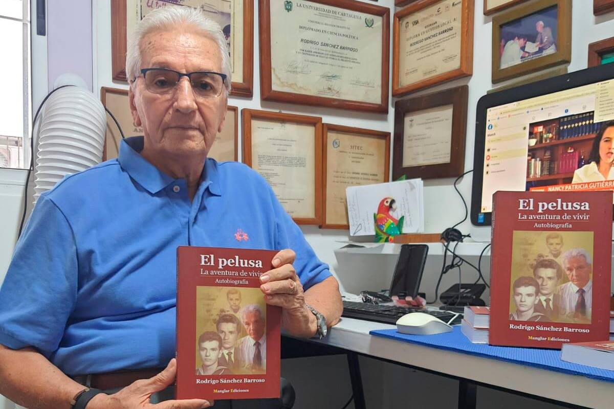 El Pelusa, el libro de un soñador de empresas en Cartagena