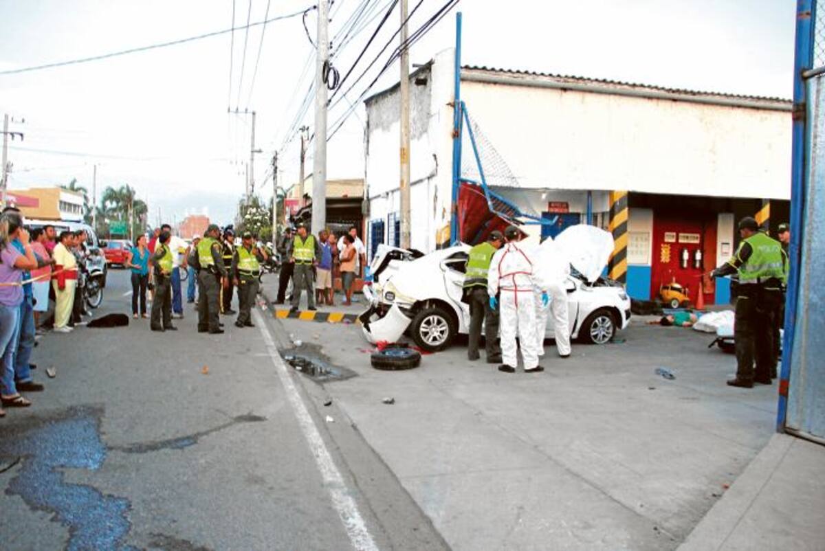 El accidente en el que murió Diego Arroyave ocurrió ayer, a las 4 de la madruga, en el Corredor de Carga, en El Bosque.