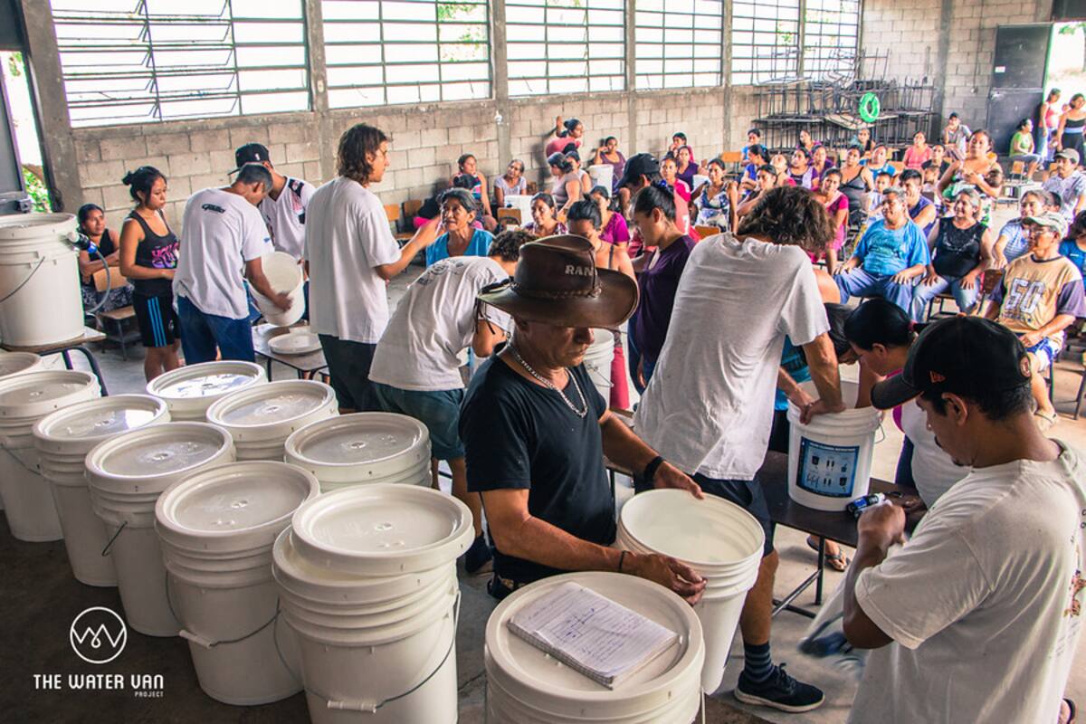 ‘The Water Van Project’ llegará a Colombia para entregar 350 filtros de agua. FOTO: COLPRENSA