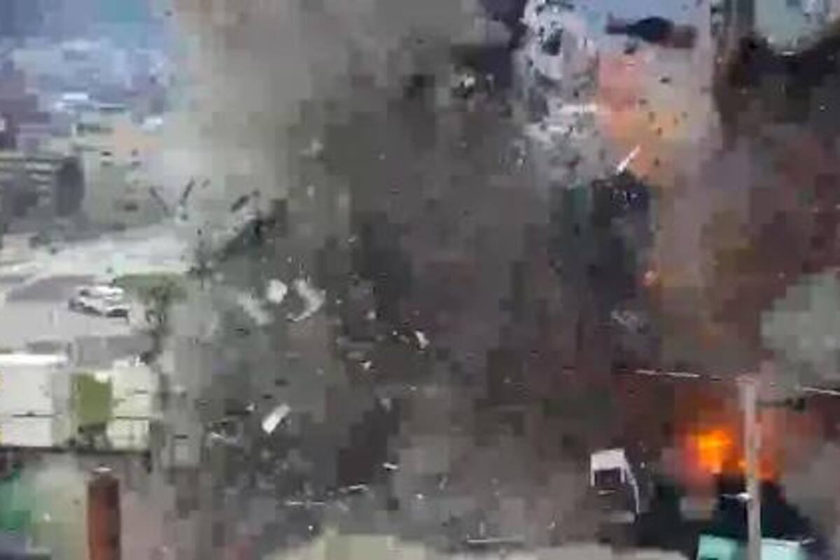 Video: así fue la explosión de una fábrica de chocolates; hay 2 muertos