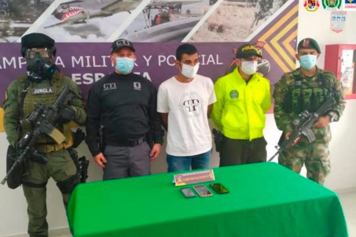 Quería sembrar el terror en el sur de Bolívar y fue capturado