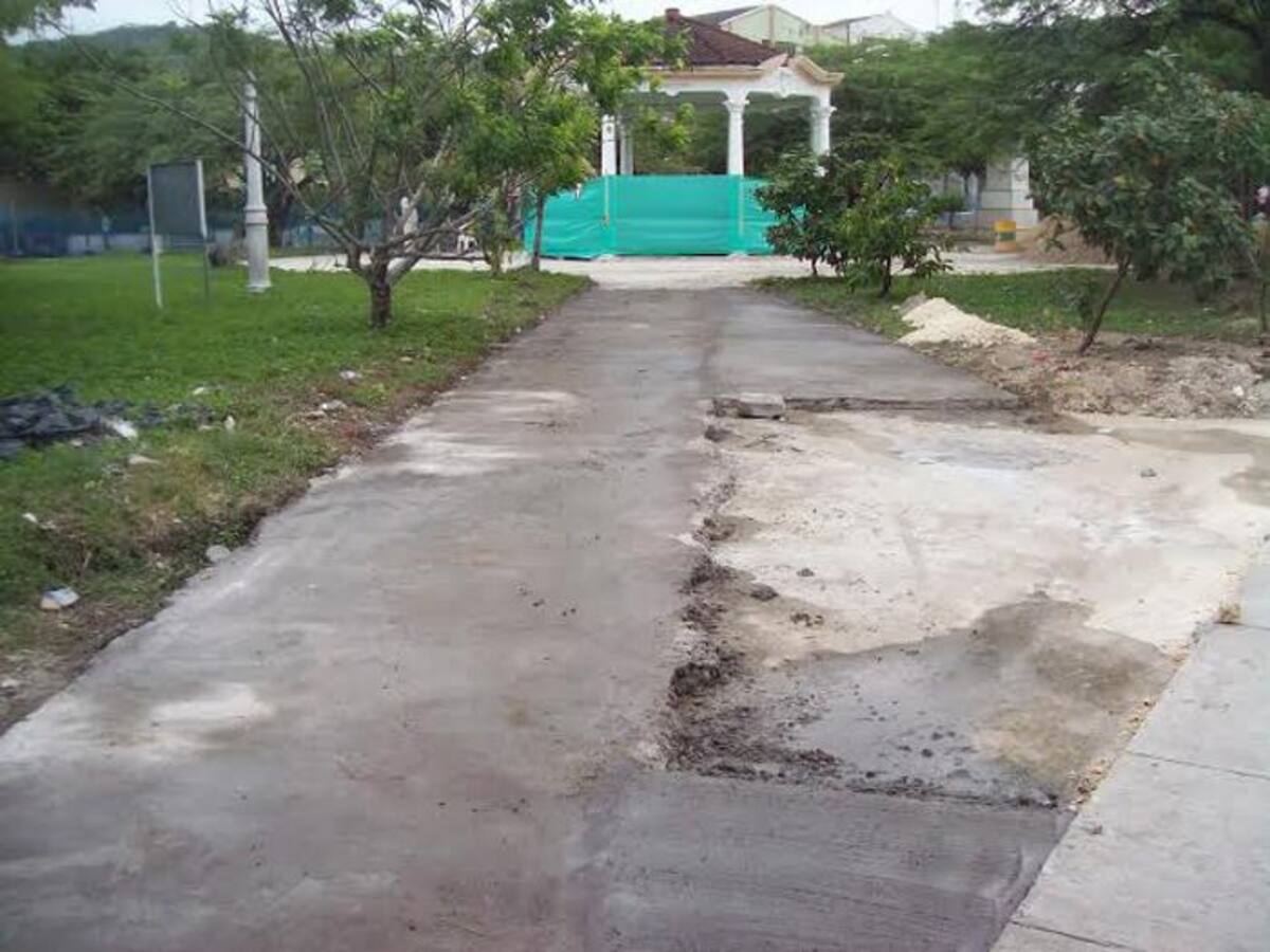 Según el Secretario de Infraestructura, las obras van a buen ritmo.