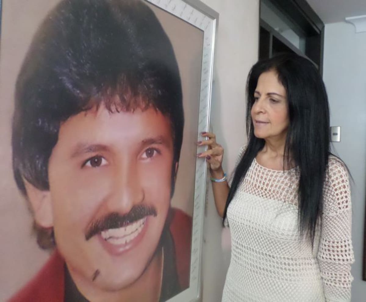 Clara Elena Cabello Sarmiento, la eterna compañera de Rafael Orozco.