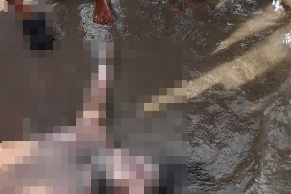 Hallan cadáver flotando en el mar con piedras amarradas a los pies