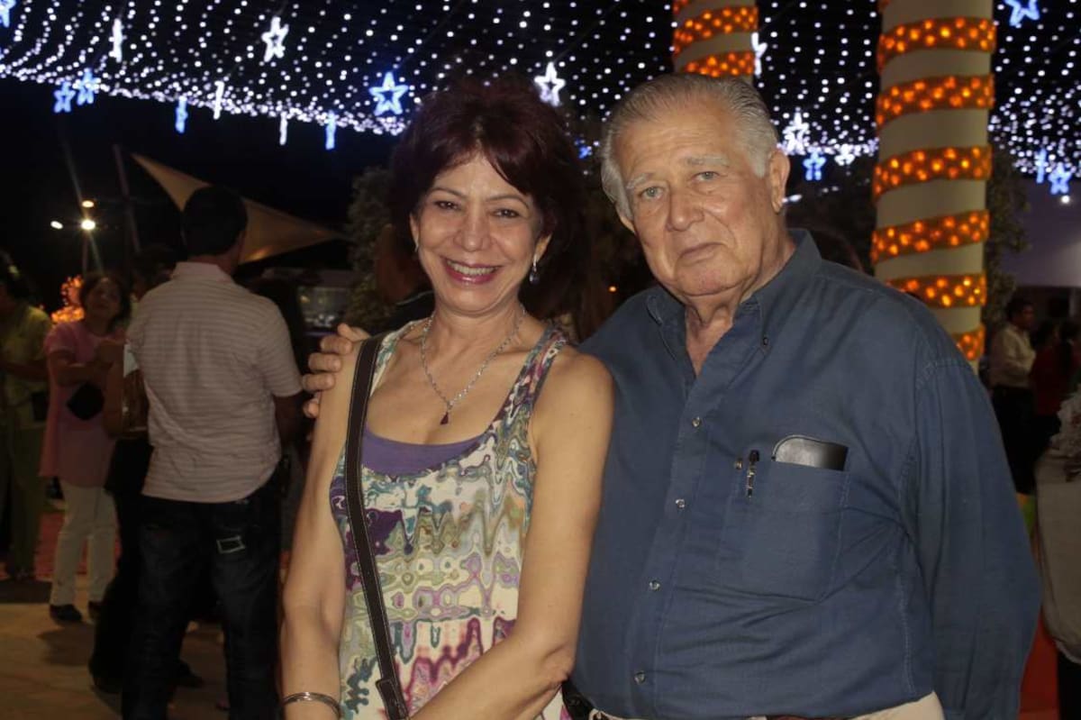 Lucía Bermúdez y Ricardo Borge.