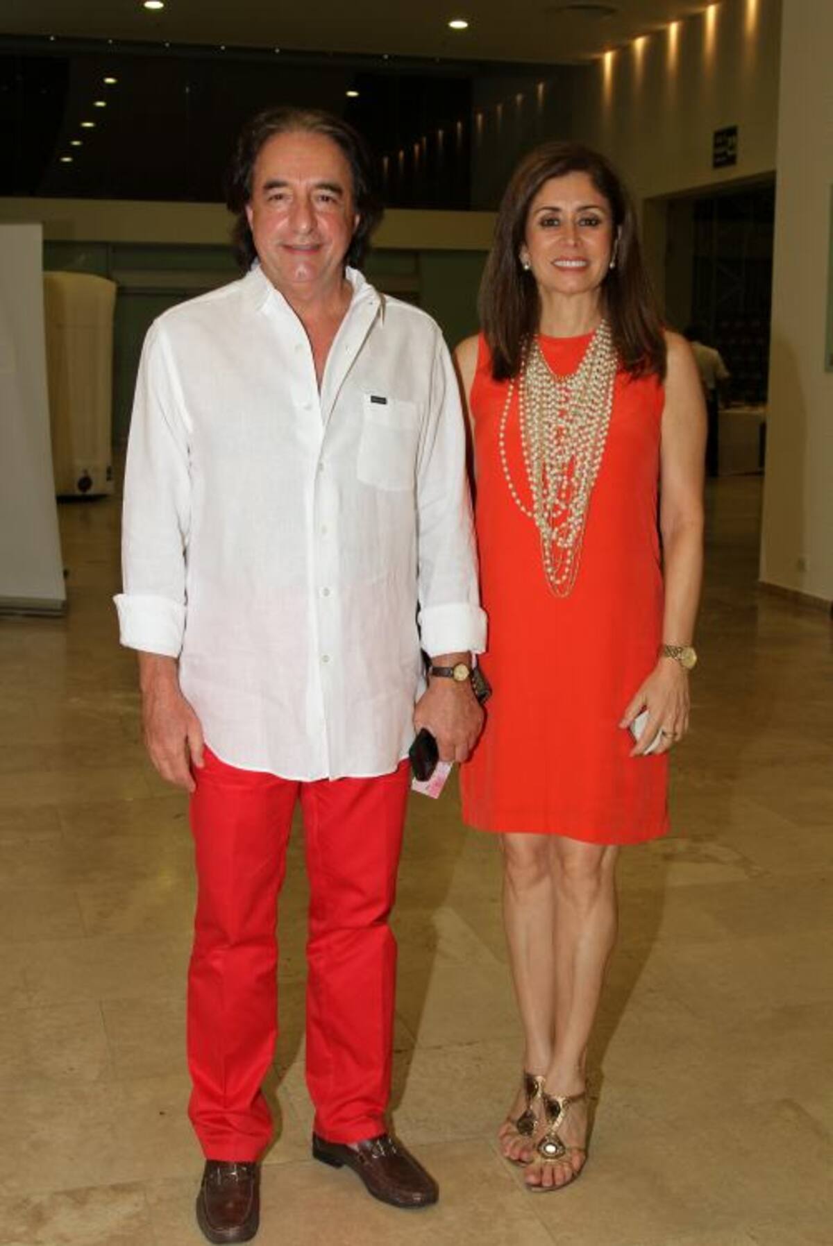 Gerardo Rumié y Patricia de Rumié.