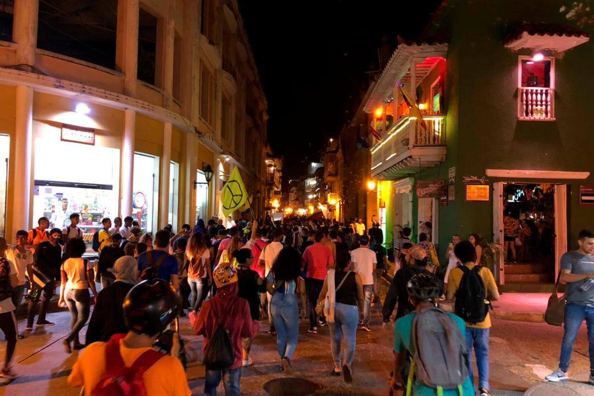Minuto a minuto: así transcurrió la marcha del 28N en Cartagena