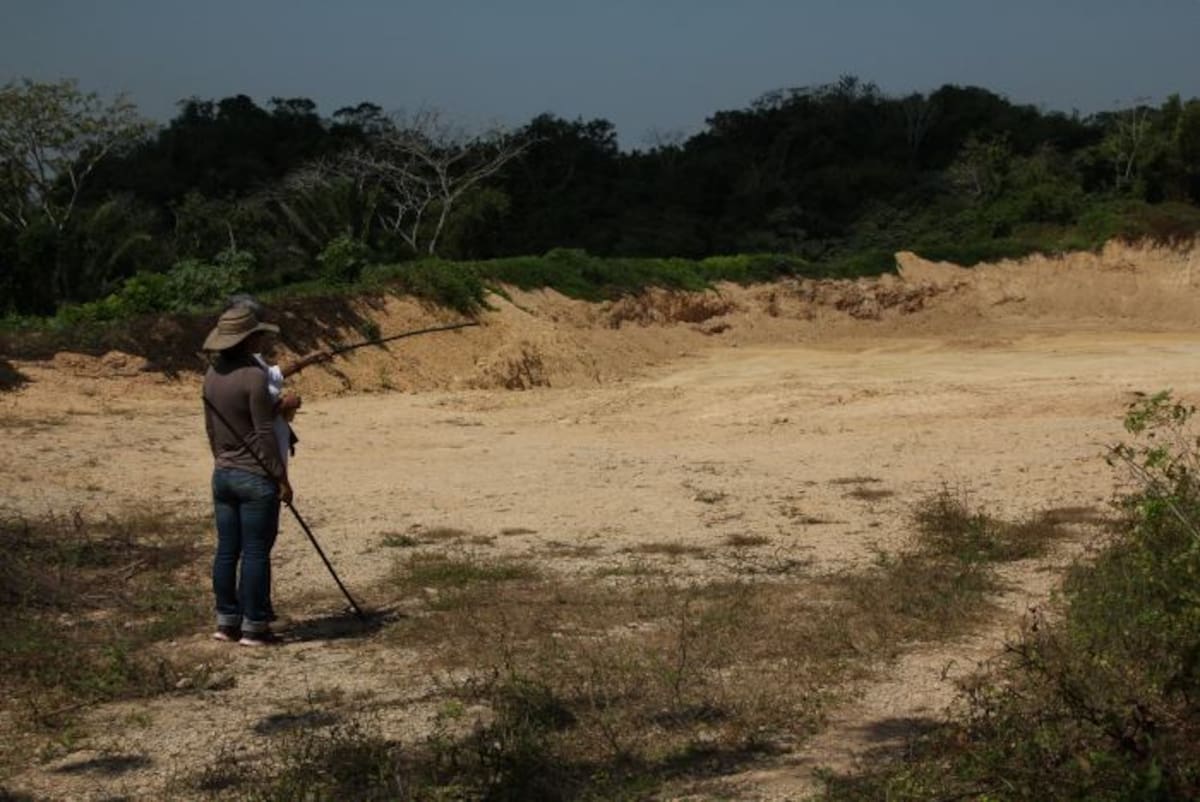 Las actividades mineras para la extracción de piedra caliza se realizan en jurisdicción de Turbaco y evalúan extenderse hasta Turbana. Kailline Giraldo-El Universal