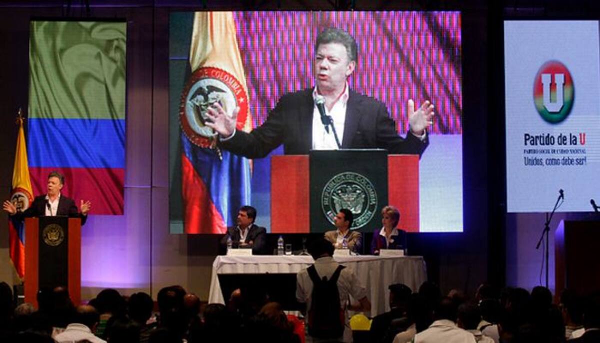 Juan Manuel Santos, presidente de la República. COLPRENSA