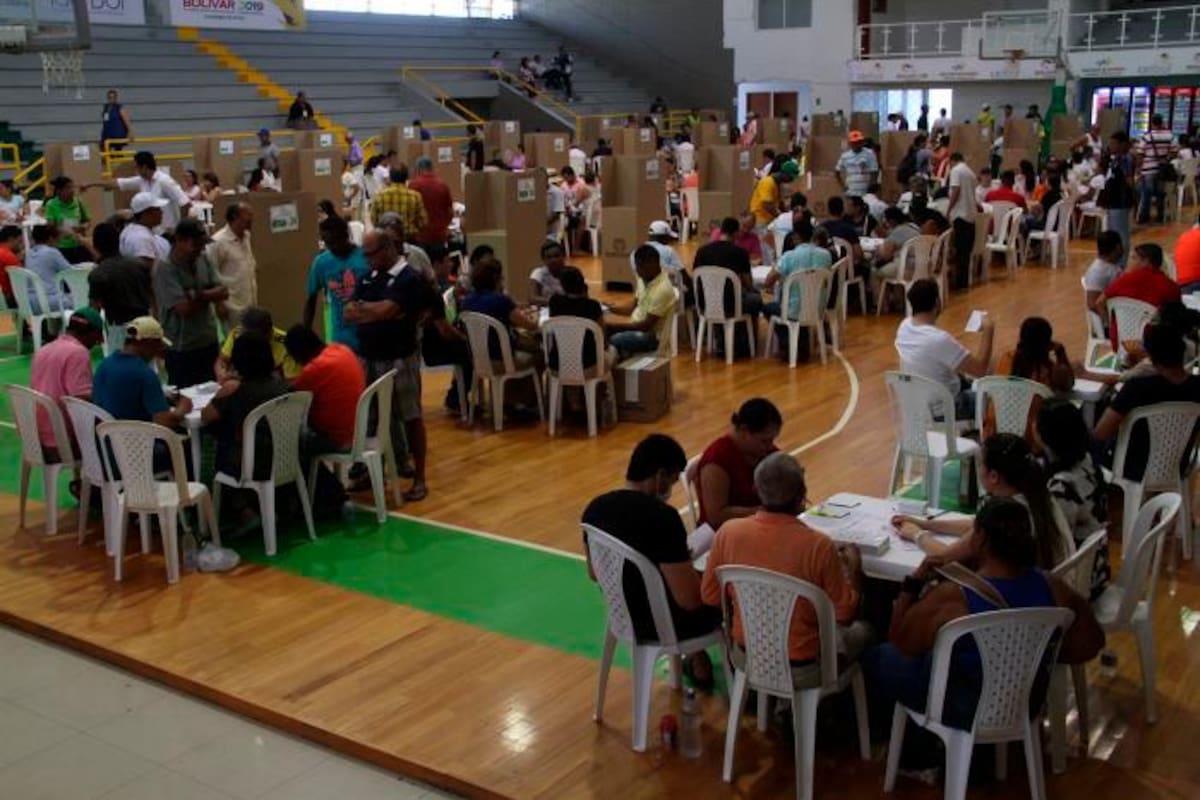 Hay 1.624.408 personas habilitadas para votar en Bolívar