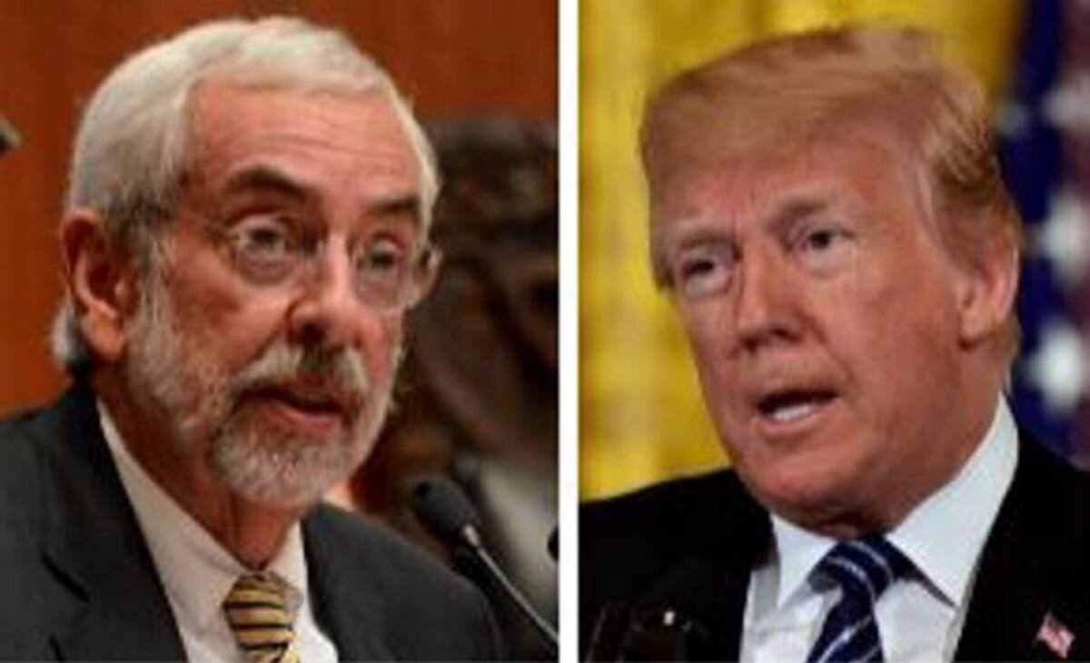 Enrique Graue y Donald Trump.