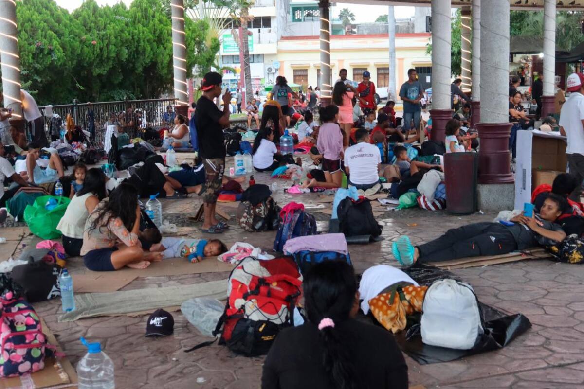 La caravana de migrantes más numerosa del 2023 sale desde México