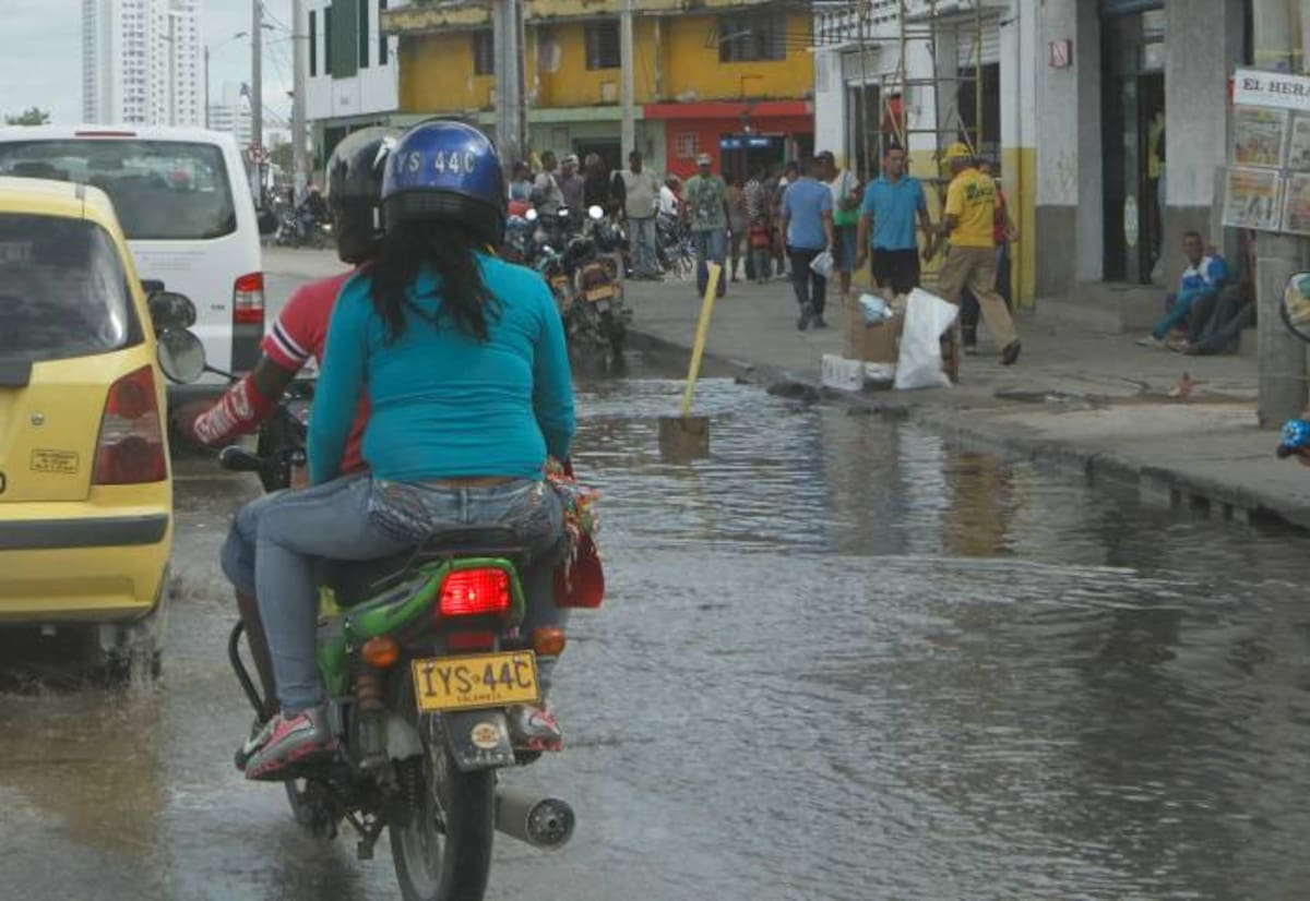 Avenida Luis Carlos Lopez, en el Centro de la ciudad. Julio Castaño