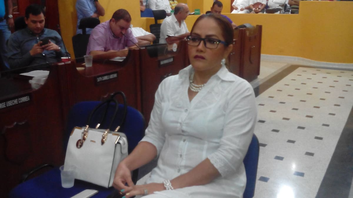 Nubia Fontalvo Hernández, nueva contralora distrital de Cartagena. Foto: Cortesía