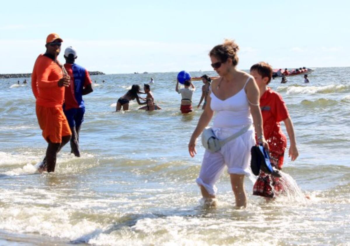 Esta temporada habrá salvavidas en playas de Manzanillo del Mar, Playa Blanca, Punta Arena y otros sitios en los que habitualmente no se presta esta servicio. EL UNIVERSAL