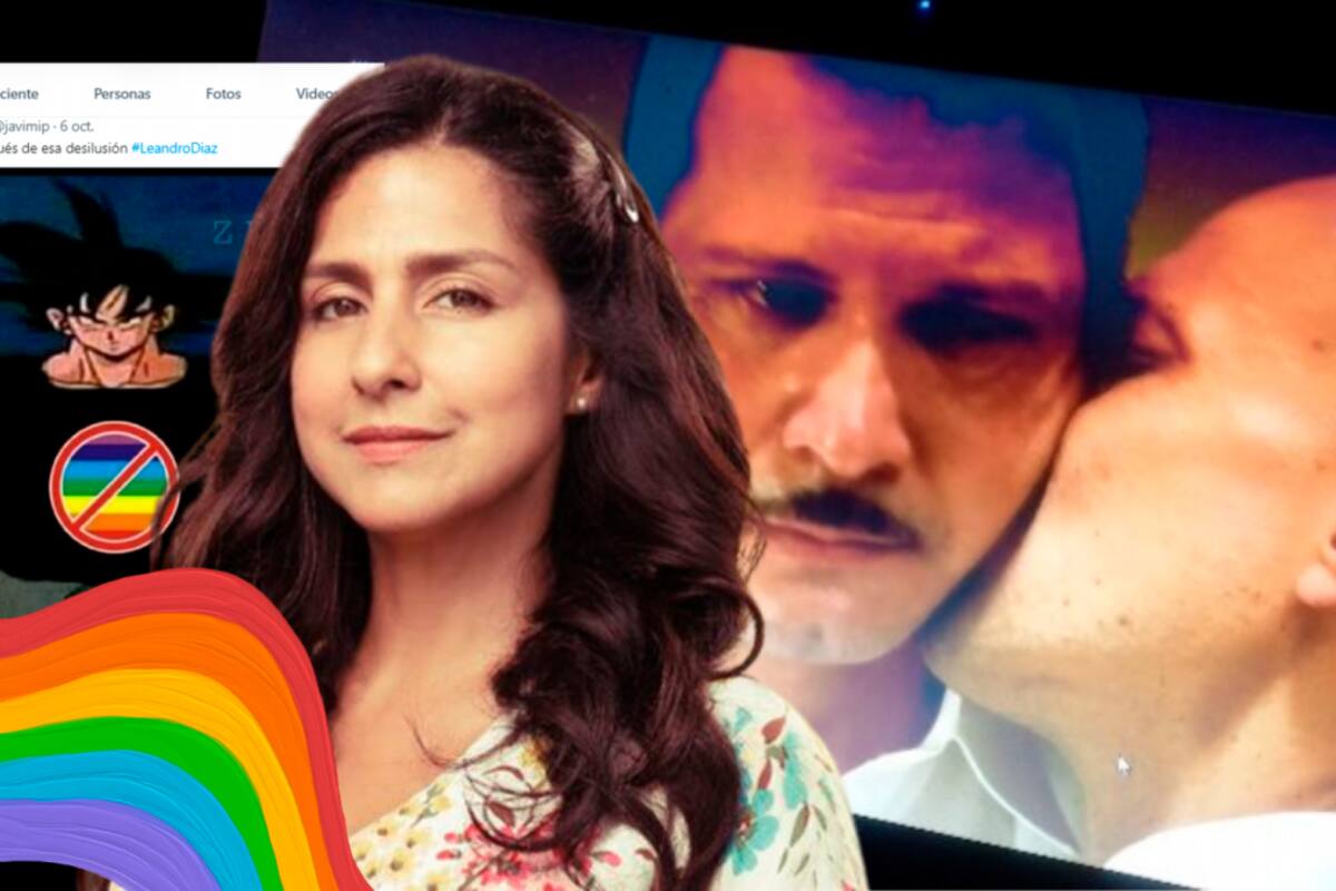 Así reaccionan en redes a escena gay en la serie de Leandro Díaz