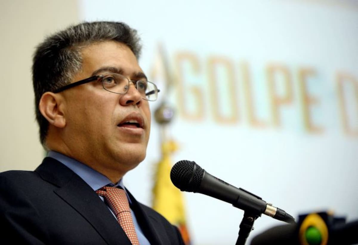 Elías Jaua, ministro de Relaciones Exteriores de Venezuela. AFP EVARISTO SA