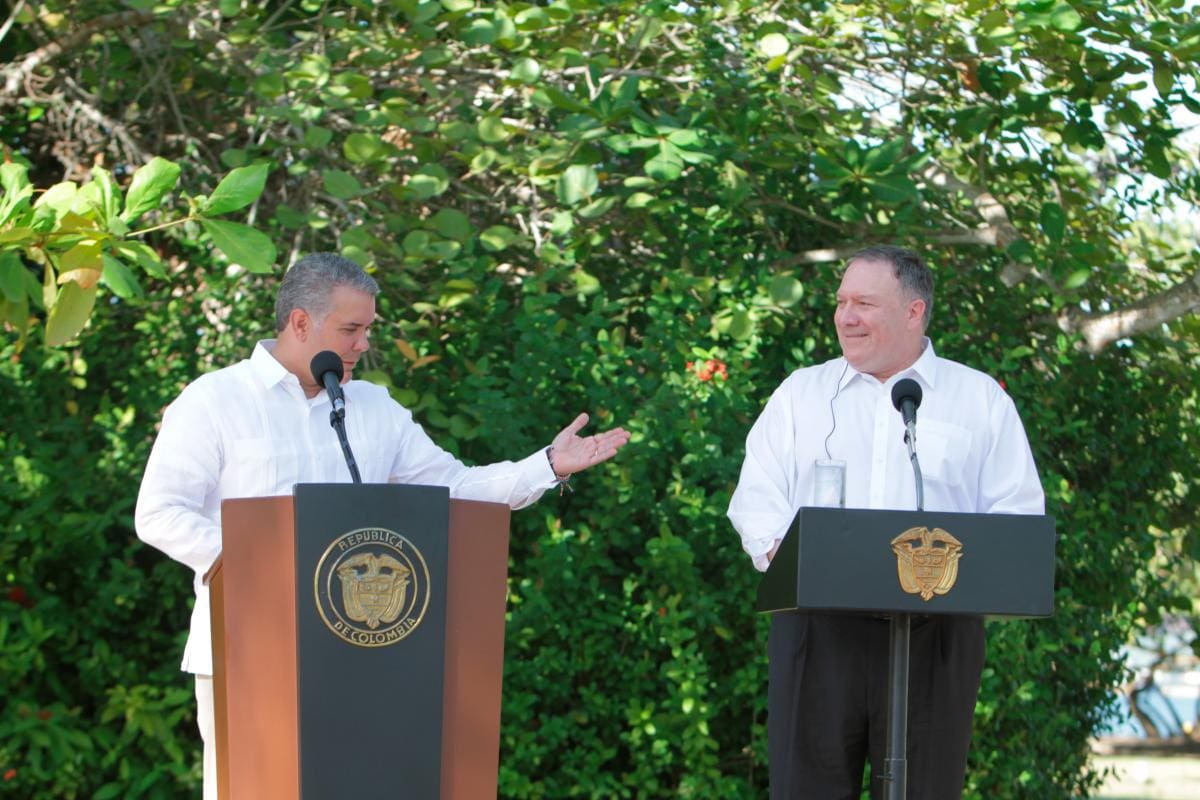 El error de Duque al agradecer a fundadores de EE. UU. por independencia de Colombia