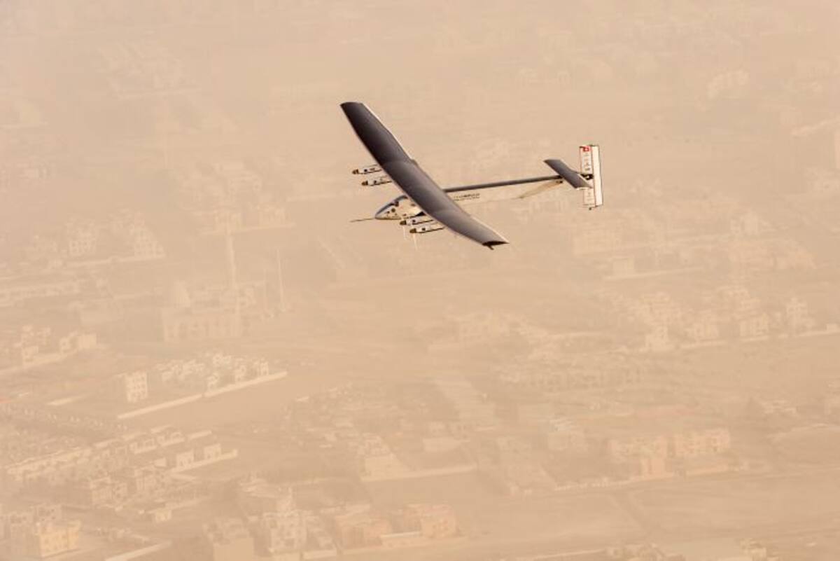 Solar Impulse 2. AP Jean Revillard
