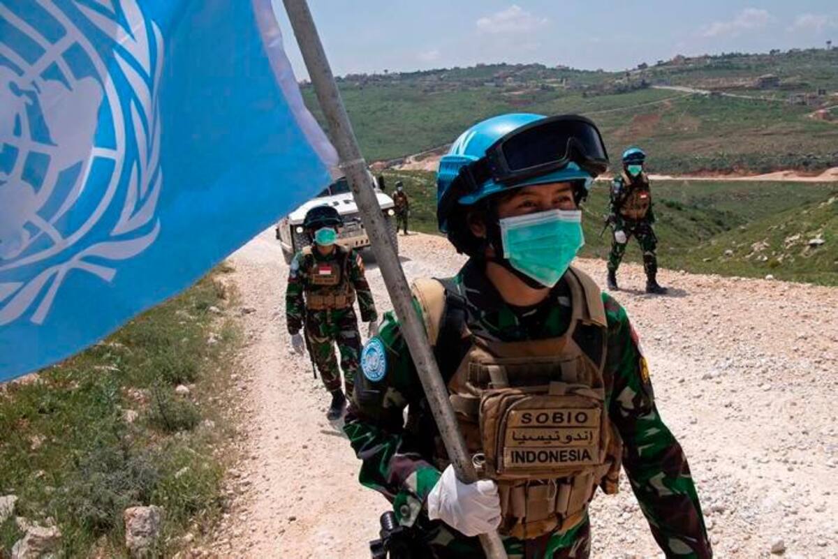 Fuerzas de paz de la ONU en el sur del Líbano. EFE Harandane Dicko