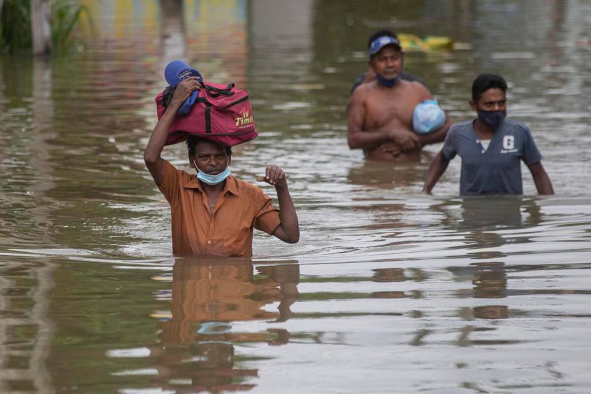 Intensas lluvias dejan al menos 40 muertos en Sri Lanka y la India