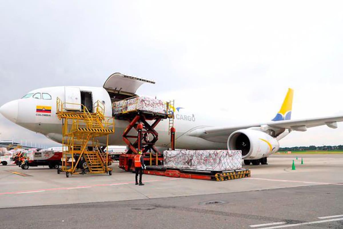 3,5 millones de dosis de vacunas de Moderna llegaron a Colombia