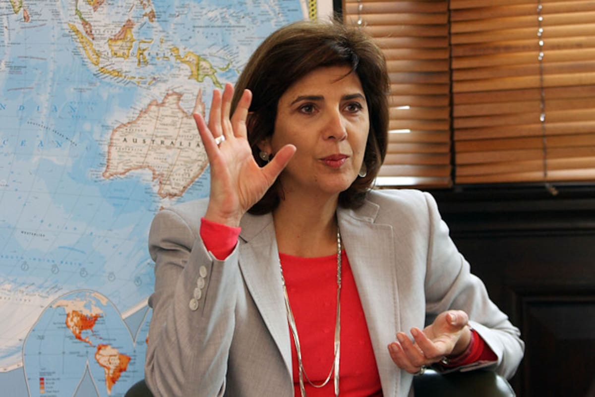 María Ángela Holguín, Canciller de Colombia. COLPRENSA