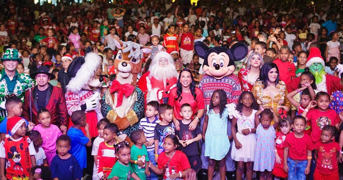 Los niños de las Localidades de Cartagena recibieron regalos