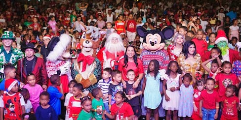 Los niños de las Localidades de Cartagena recibieron regalos