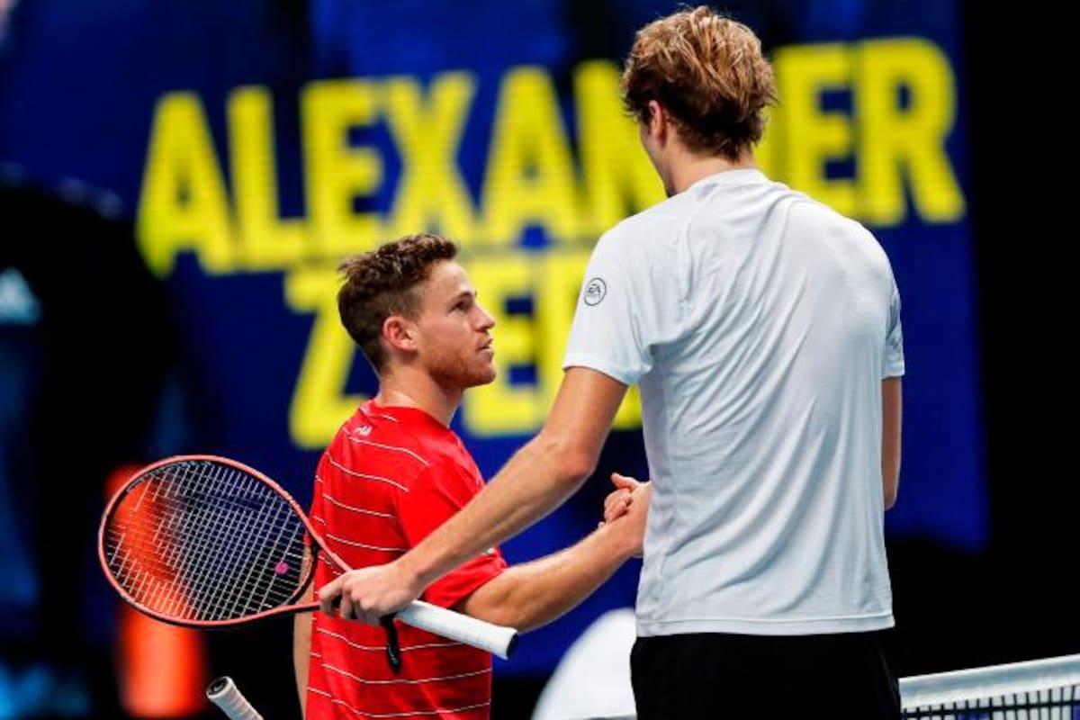 Zverev puede con Schwartzman y lo deja al borde de la eliminación