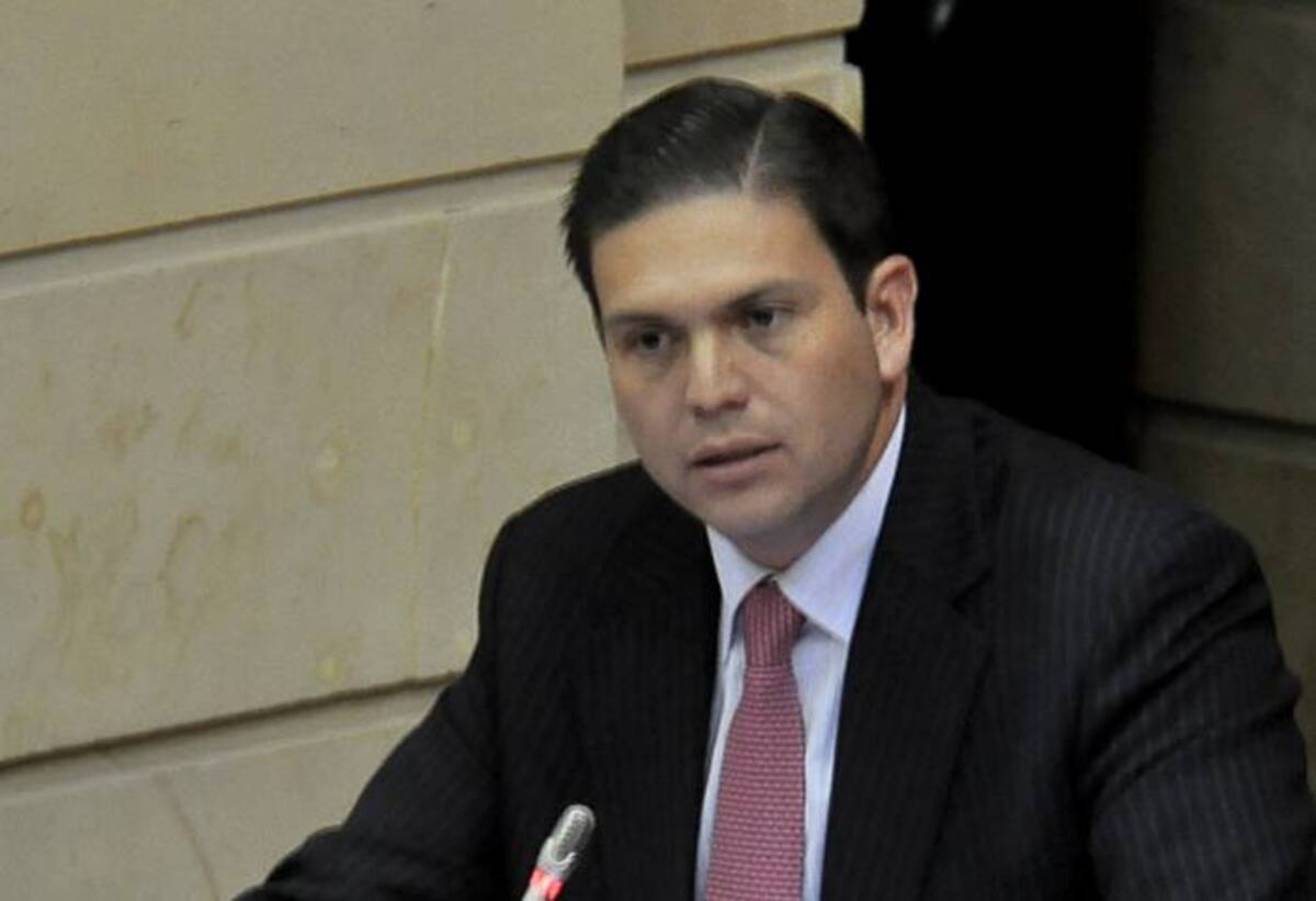 El ministro de Defensa Juan Carlos Pinzón, no asistió al debate. COLPRENSA