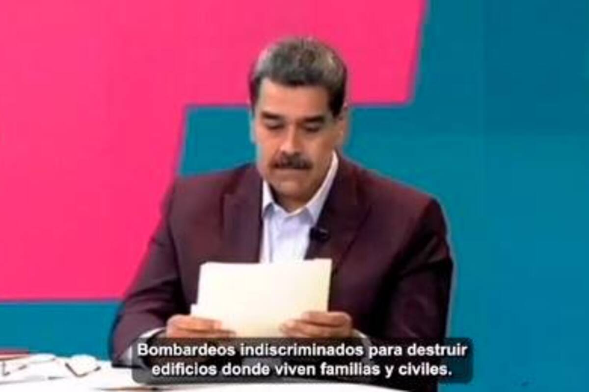 Video: Maduro afirmó que Jesús fue un palestino crucificado por españoles