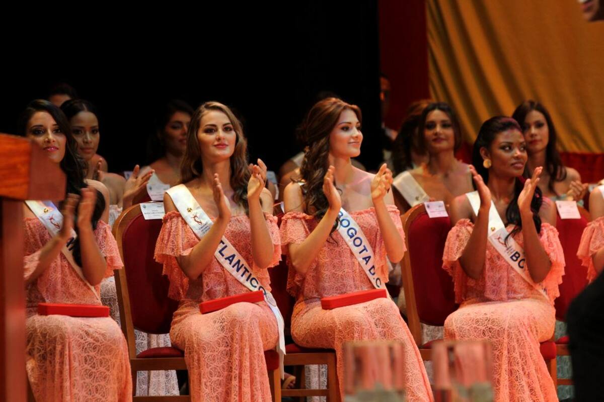 Candidatas a Señorita Colombia.