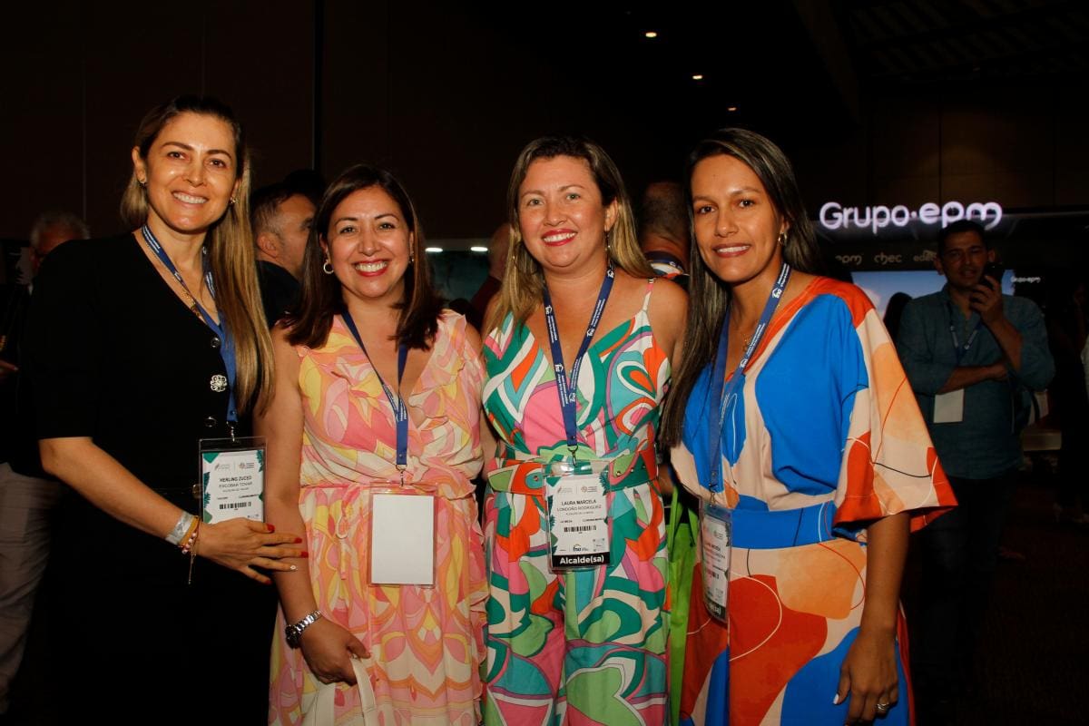 Herling Zuced, Elsa Quintero, Laura Londoño y Eliana Manzanares.