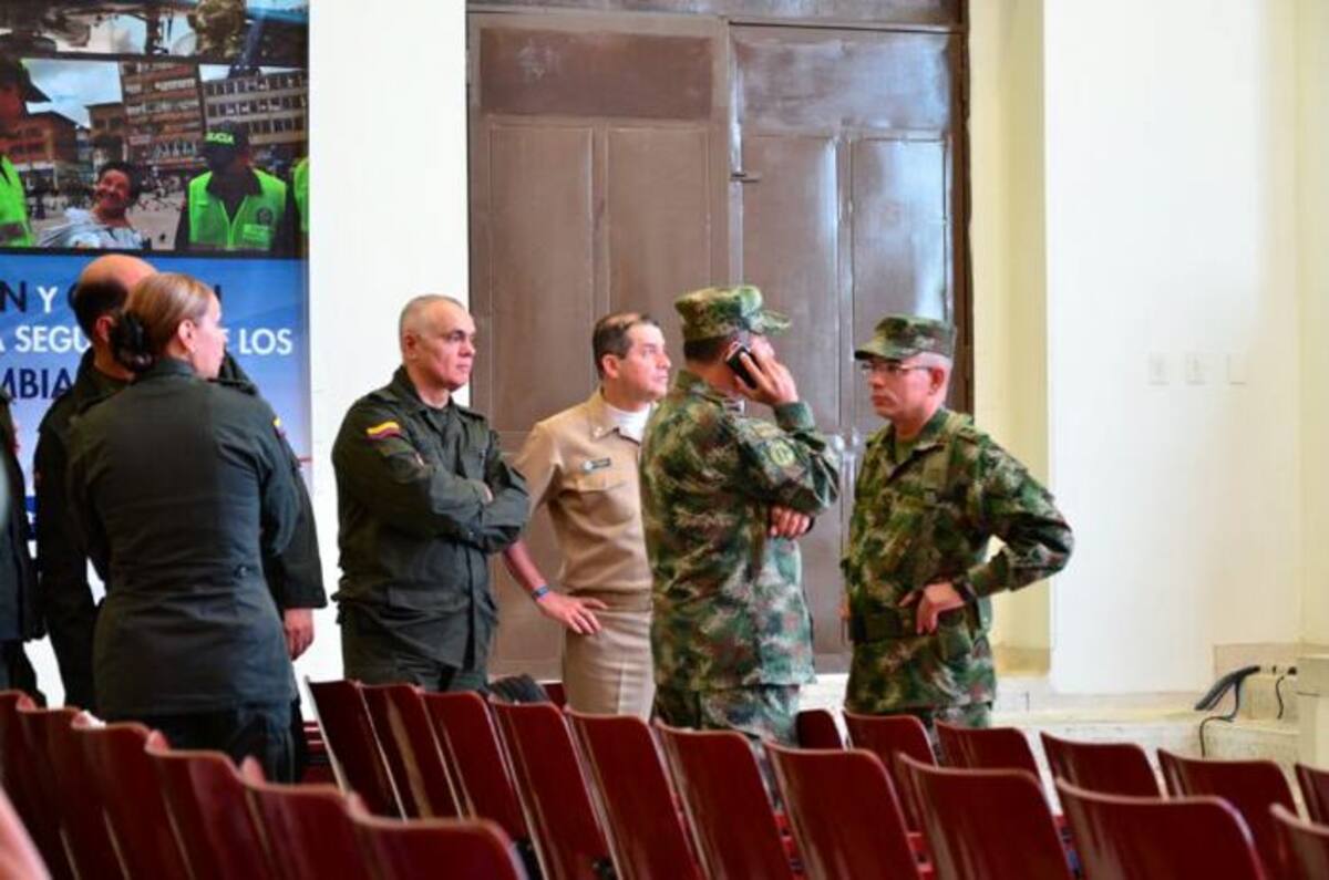 Rendición de cuenta del Ministerio de Defensa en la base de Tolemaida. JULIANA DE AVILA ROMERO