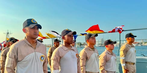 UNGRD reacredita al equipo de búsqueda y rescate de la Armada en Cartagena