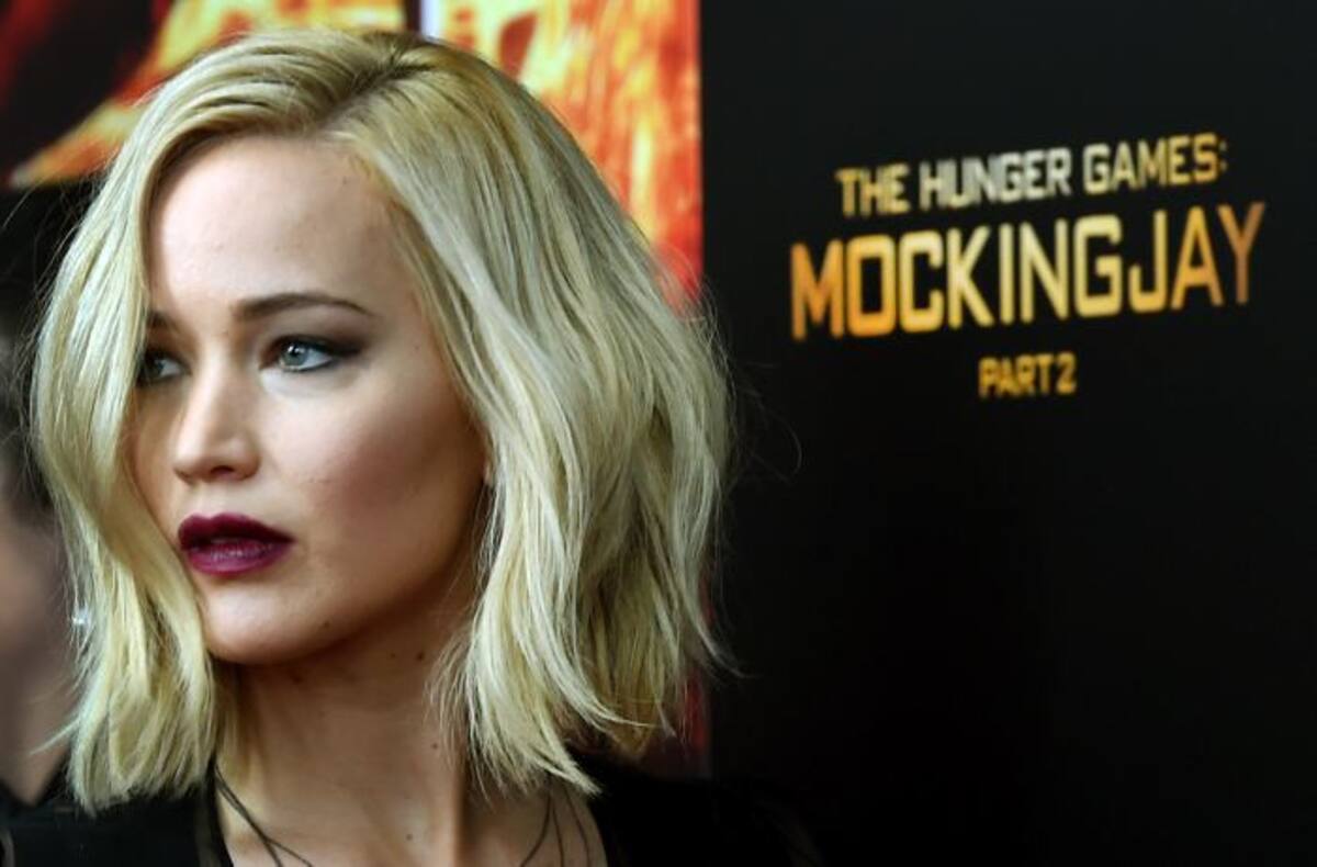 Jennifer Lawrence, protagonista de "The Hunger Games". AFP TIMOTHY A. CLARY
